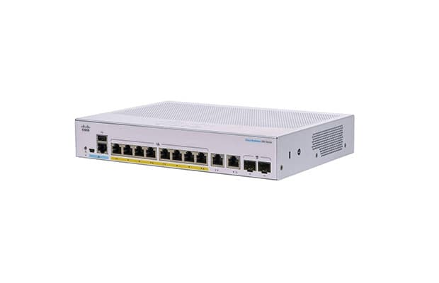 Cisco CBS350-8P-2G-EU front view