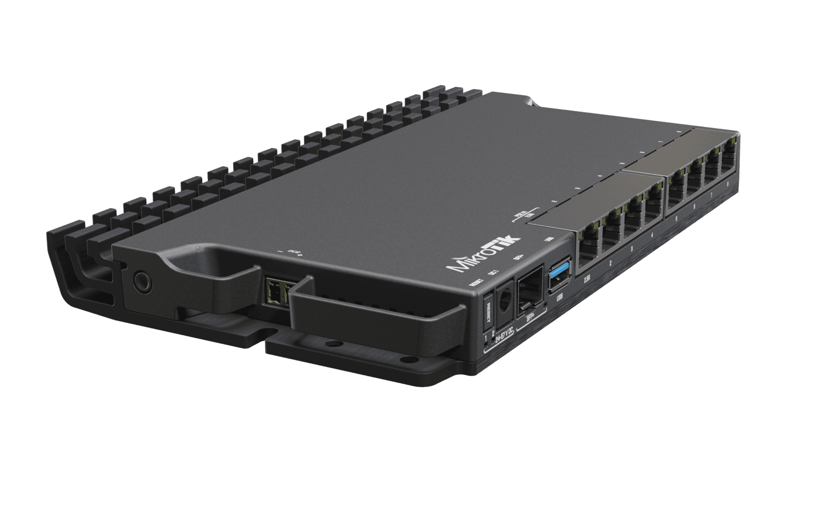 MikroTik RB5009UG+S+IN front view